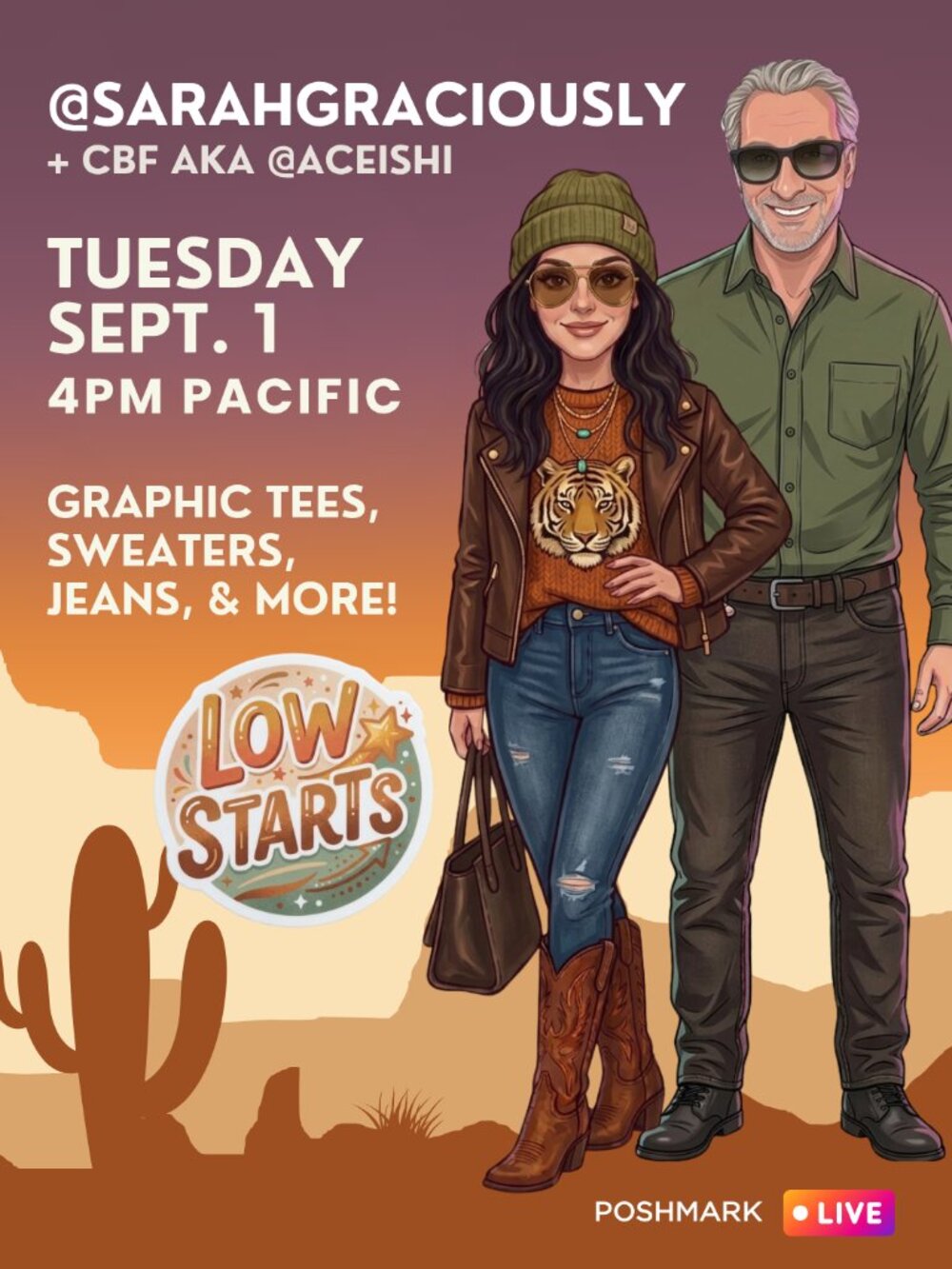 π― SARAHGRACIOUSLY IS LIVE! π― Like This Flyer to be Notified When I Go Live! - Picture 1 of 5